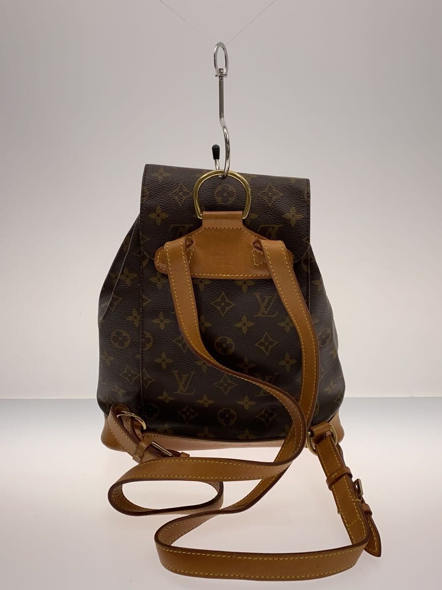 Louis Vuitton Montsouris MM – navnelapp med Louis Vuitton Paris made in France