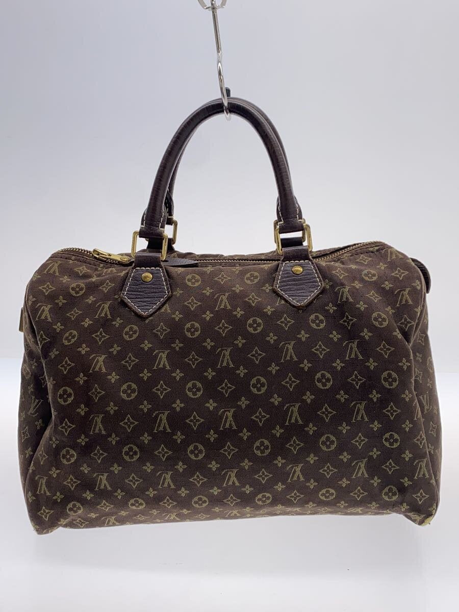 Louis Vuitton Speedy 30 Mini Lin Ébène