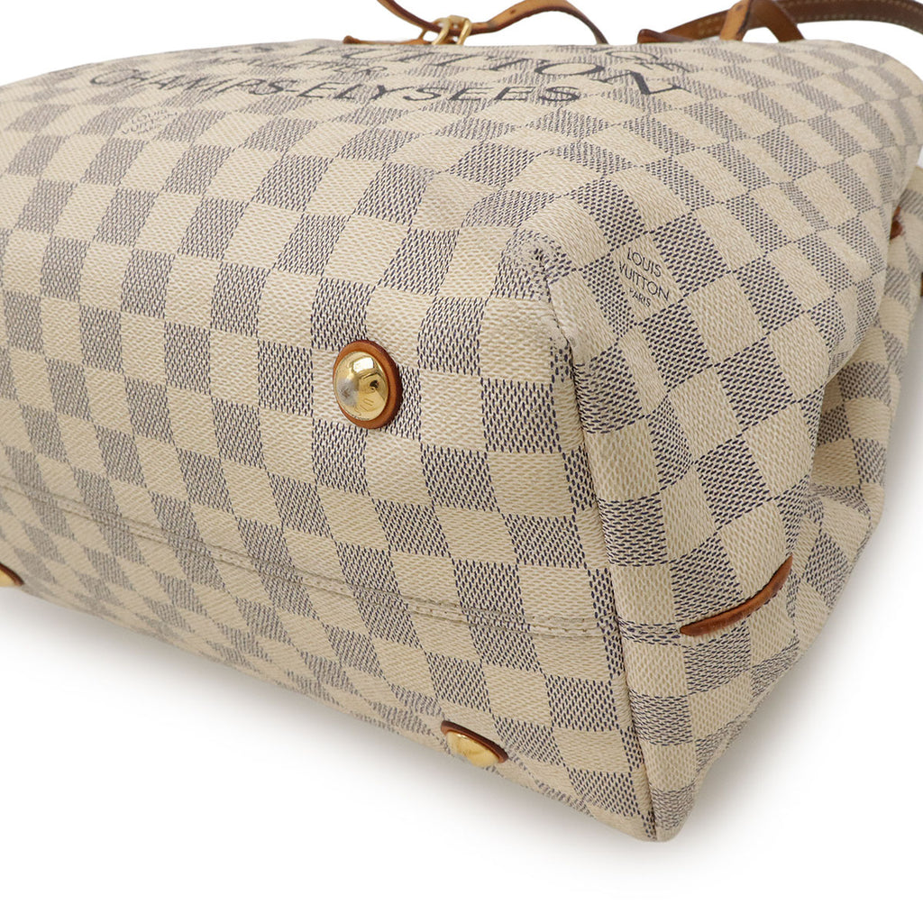 Louis Vuitton Cabas Articles de Voyage – innside med lyst fôr og glidelåslomme