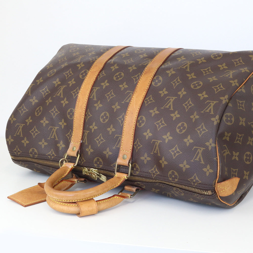 Louis Vuitton Keepall 45 i Monogram canvas - detaljbilde
