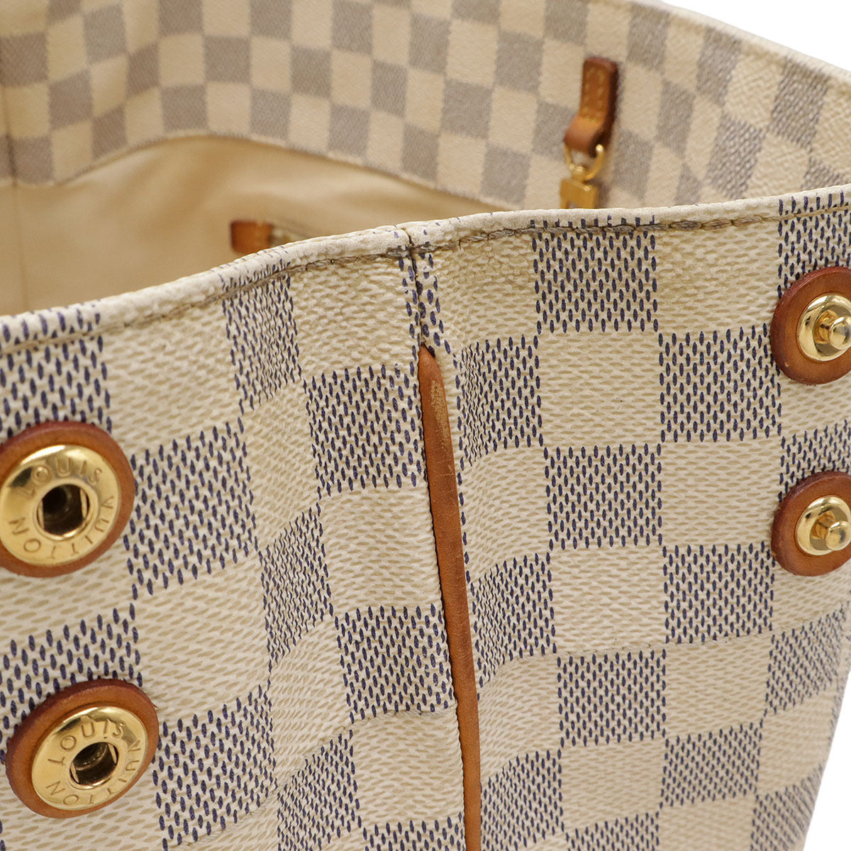 Louis Vuitton Cabas Articles de Voyage – lyst innvendig fôr med bruksmerker