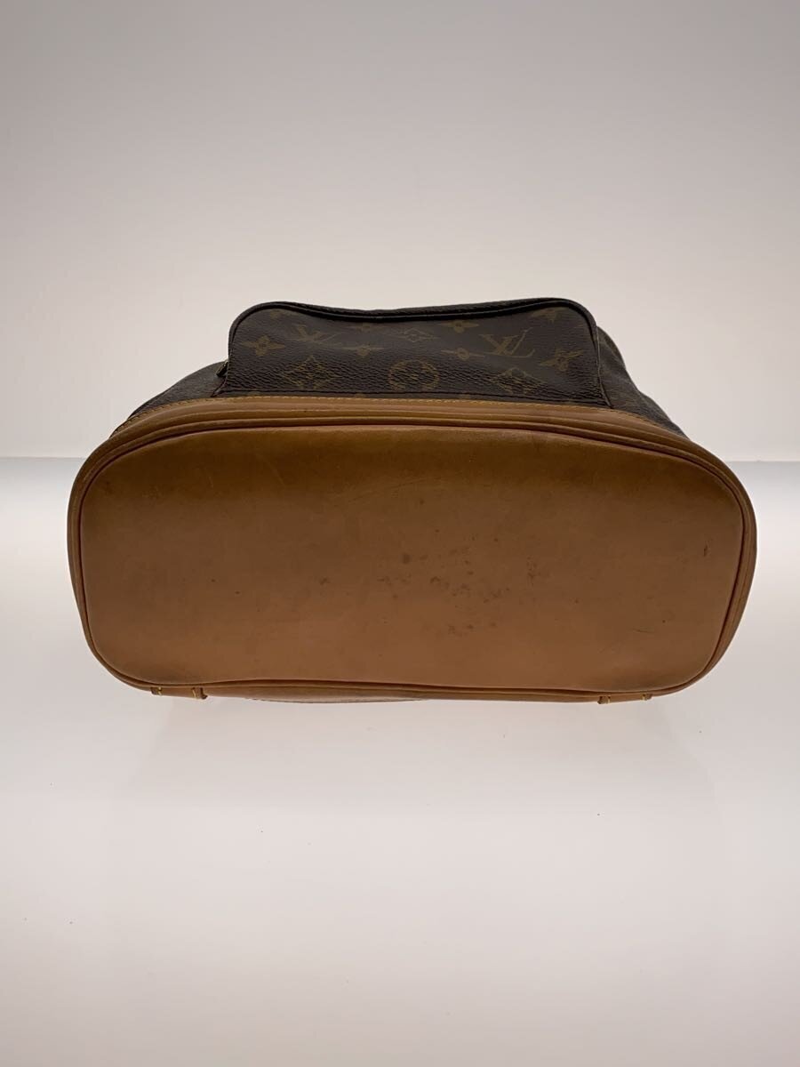 Louis Vuitton Montsouris MM – innside med snoring under lokket