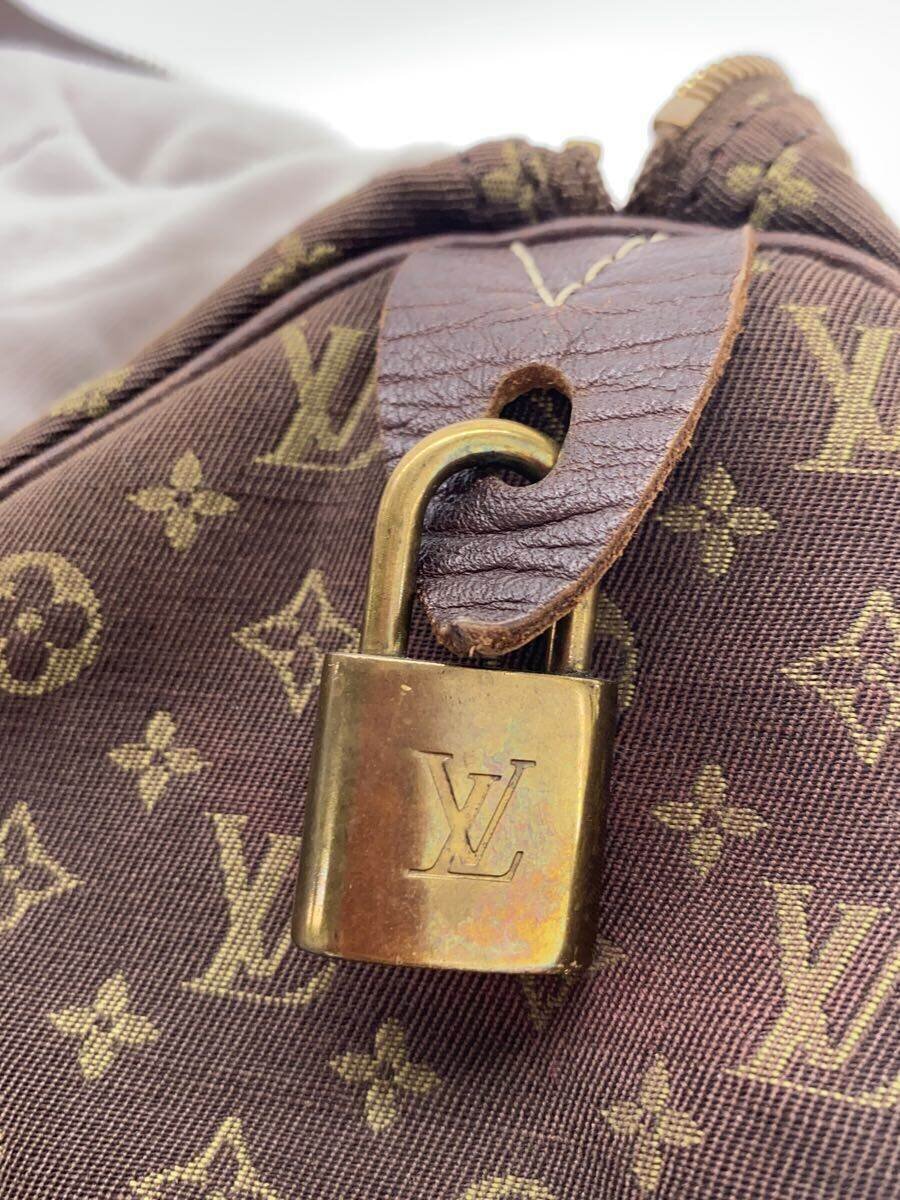 Louis Vuitton Speedy 30 Mini Lin Ébène