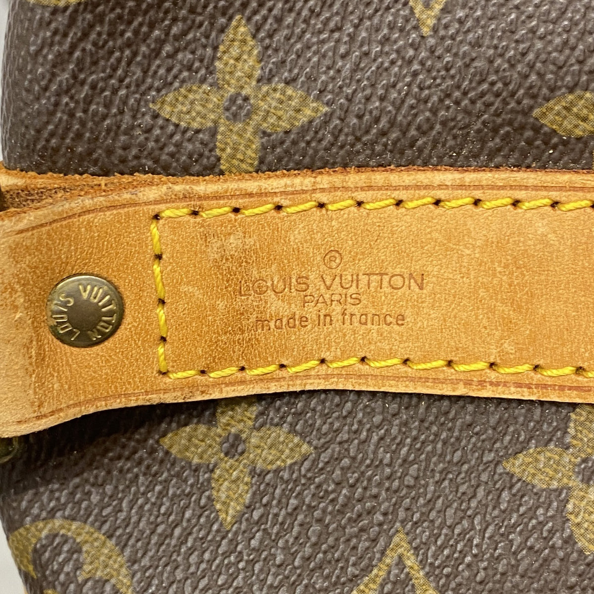 Louis Vuitton Keepall Bandoulière 50 i Monogram canvas - detaljbilde