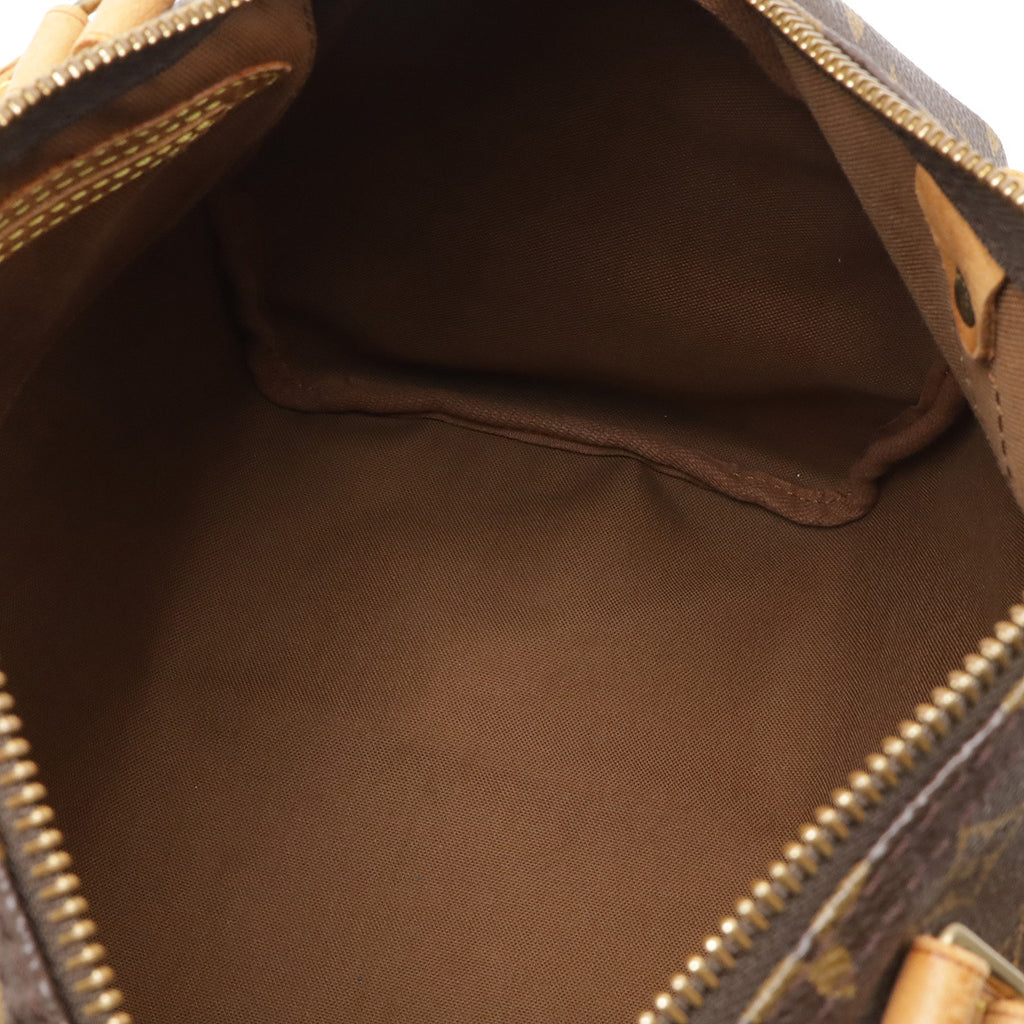 Louis Vuitton Speedy 30 innside med fôr og innvendig åpen lomme