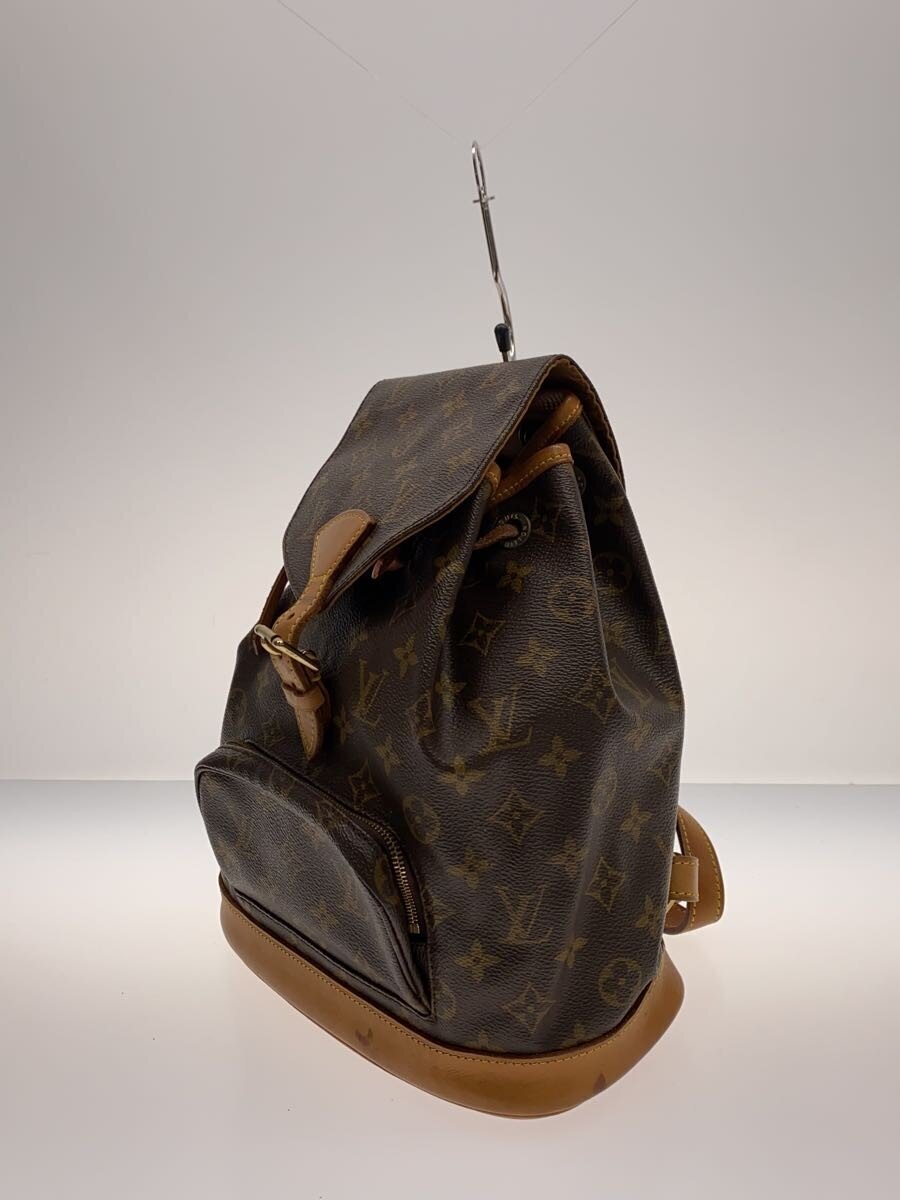 Louis Vuitton Montsouris MM – sett skrått fra siden med justerbare stropper