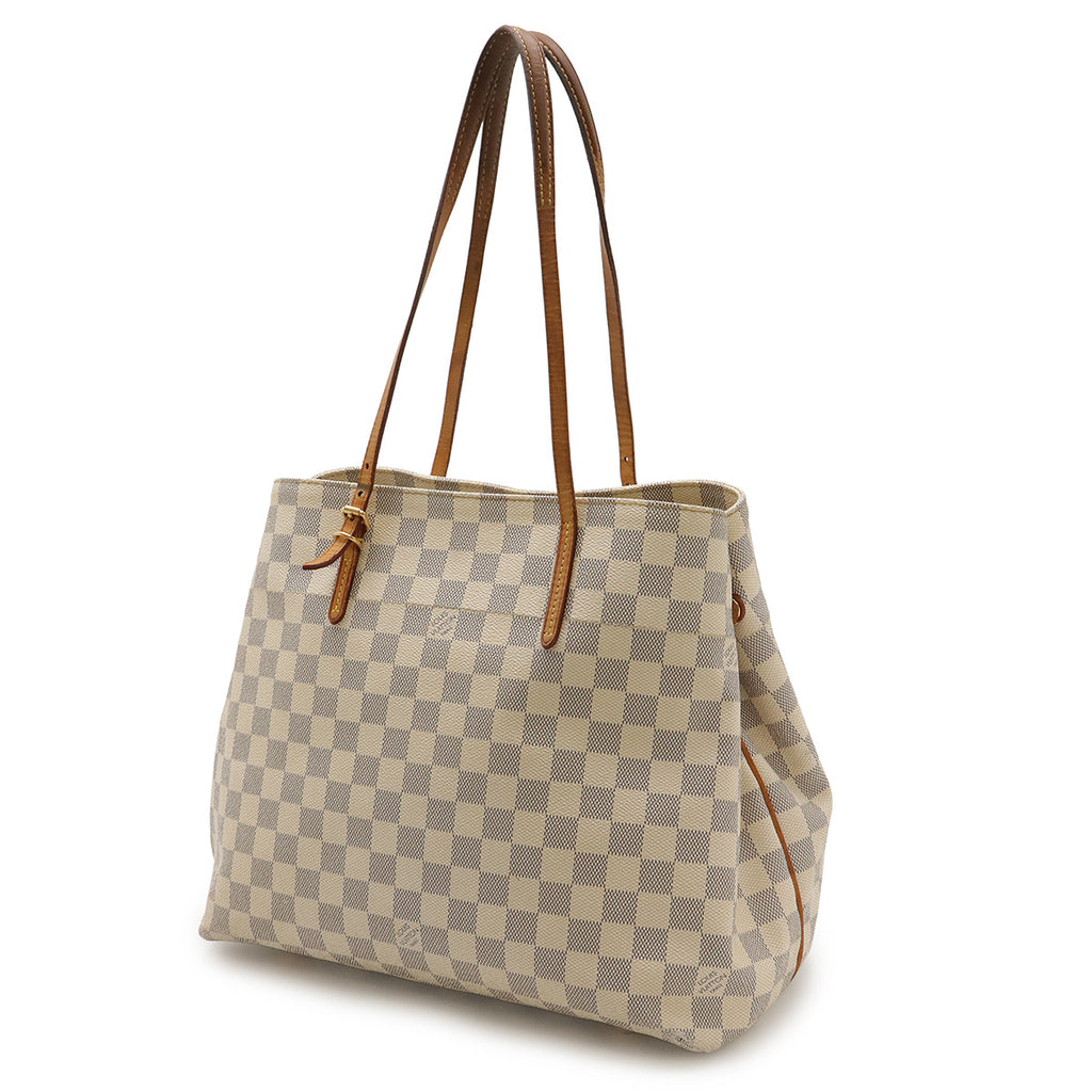 Louis Vuitton Cabas Articles de Voyage – front med Louis Vuitton 101 Champs-Elysees-trykk